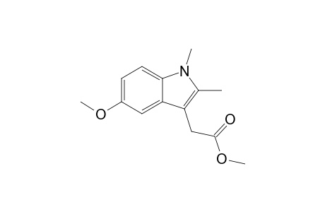 1H-Indole-3-acetic acid, 5-methoxy-1,2-dimethyl-, methyl ester