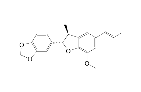 (-)-LICARIN-B;EUPOMATENOID-8