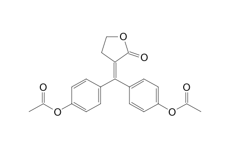 3-[bis(p-acetoxyphenyl)methylene]dihydro-2(3H)-furanone