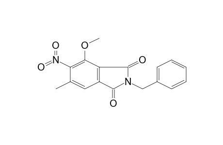 2-Benzyl-4-methoxy-6-methyl-5-nitroisoindole-1,3-dione