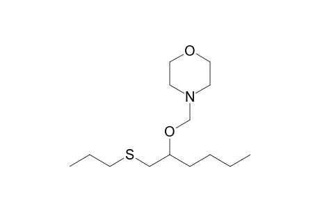 4-(1-Propylsulfanylmethylpentyloxymethyl)-morpholine