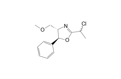 (4S,5S)-2-(1-Chloro-ethyl)-4-methoxymethyl-5-phenyl-4,5-dihydro-oxazole