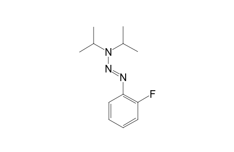 (E)-1-(2-Fluorophenyl)-3,3-diisopropyltriaz-1-ene