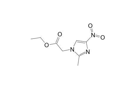 2-METHYL-4-NITROIMIDAZOLE-1-ACETIC ACID, ETHYL ESTER