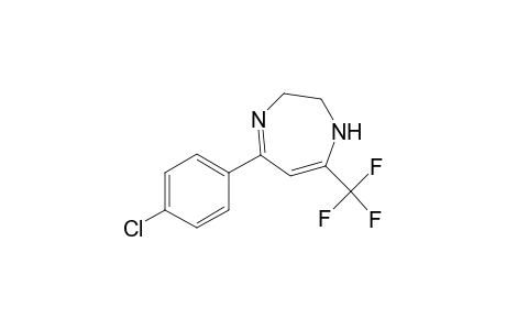 5-(4-chlorophenyl)-7-(trifluoromethyl)-2,3-dihydro-1H-1,4-diazepine