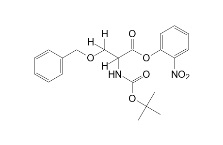 L-3-(benzyloxy)-N-carboxyalanine, N-tert-butyl o-nitrophenyl ester