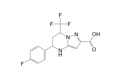 5-(4-Fluoro-phenyl)-7-trifluoromethyl-4,5,6,7-tetrahydro-pyrazolo[1,5-a]pyrimidine-2-carboxylic acid