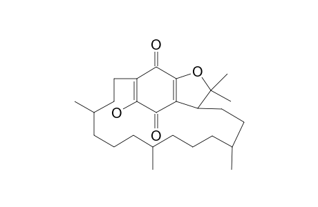 1,17-Methanocyclooctadeca[c]furan-19,20(3H)-dione, 3a,4,5,6,7,8,9,10,11,12,13,14,15,16-tetradecahydro-18-hydroxy-3,3,6,1 0,14-pentamethyl-