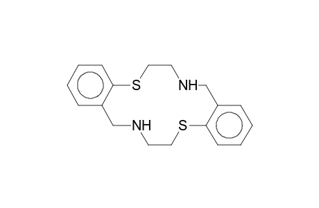 6,7,8,9,15,16,17,18-Octahydro-5,14-dithia-8,17-diaza-dibenzo[a]cyclotetradecene