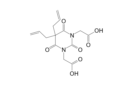 5,5-diallyldihydro-2,4,6-trioxo-1,3(2H,4H)pyrimidinediacetic acid