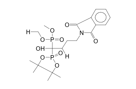 1-(4,4,5,5-Tetramethyl-2-oxo-1,3,2-dioxaphospholan-2-yl)-1-dimethoxyphosphoryl-1-hydroxy-4-phthalimidobutane