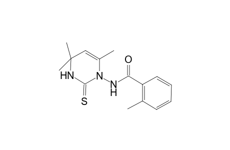 2-Methyl-N-(4,4,6-trimethyl-2-thioxo-3,4-dihydro-1(2H)-pyrimidinyl)benzamide