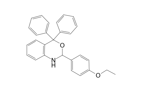2-(4-Ethoxyphenyl)-4,4-diphenyl-1,2-dihydro-3,1-benzoxazine