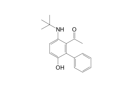 N-(t-Butyl)-2-acetyl-4-hydroxy-3-phenylaniline