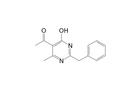 2-benzyl-4-hydroxy-6-methyl-5-pyrimidinyl methyl ketone
