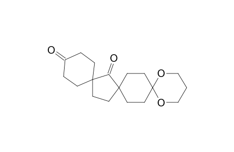 12,16-DIOXA-TRISPIRO-[5.1.2.2.2]-ICOSAN-3,7-DIONE