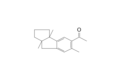 1-(3a,6,8a-Trimethyl-1,2,3,3a,8,8a-hexahydrocyclopenta[a]inden-5-yl)ethanone