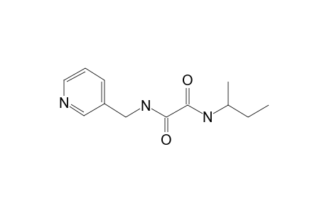 Ethanediamide, N-(1-methylpropyl)-N'-(3-pyridinylmethyl)-