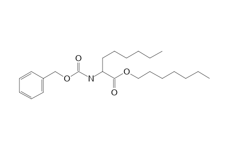 2-Aminocaprylic acid, N-benzyloxycarbonyl-, heptyl ester