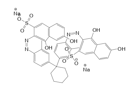 4,6-Dihydroxy-2-naphthalinsulfonic acid<-4,4'-cyclohexylidendi-o-toluidine->, di-Na salt