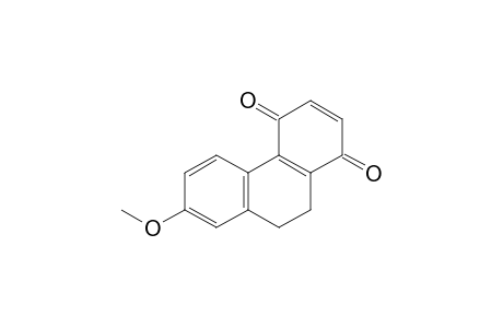 9,10-dihydro-7-methoxy-1,4-phenanthrenequinone