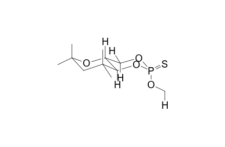 3A-METHOXY-3E-THIONO-8,8,10,10-TETRAMETHYL-2,4,7-TRIOXA-3-PHOSPHABICYCLO[4.4.0]DECANE