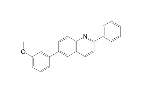 6-(3-methoxyphenyl)-2-phenylquinoline