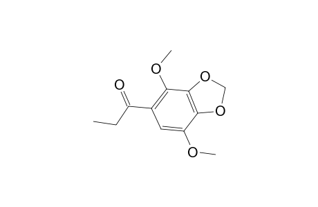 1-(4,7-Dimethoxy-2H-1,3-benzodioxol-5-yl)propan-1-one