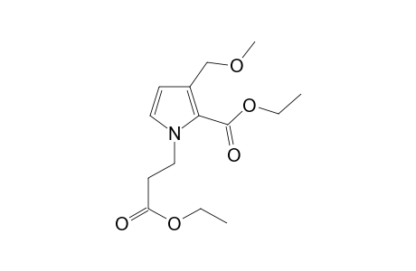 Ethyl-1-[2'-(Ethoxycarbonyl)ethyl]-3-methoxymethyl-1H -pyrrole-2-carboxylate