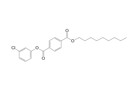 Terephthalic acid, 3-chlorophenyl nonyl ester