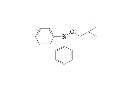 2,2-Dimethyl-1-diphenyl(methyl)silyloxypropane