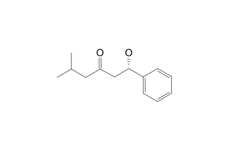 (-)-(S)-1-HYDROXY-5-METHYL-1-PHENYL-3-HEXANONE