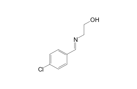 2-[(p-chlorobenzylidene)amino]ethanol