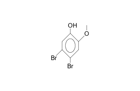 4,5-Dibromo-2-methoxy-phenol