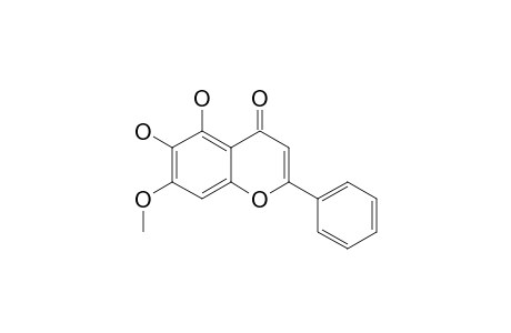 5,6-Dihydroxy-7-methoxyflavone