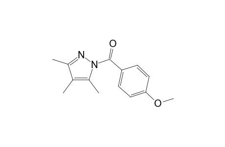(4-methoxyphenyl)(3,4,5-trimethyl-1H-pyrazol-1-yl)methanone