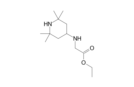 2-[(2,2,6,6-tetramethyl-4-piperidinyl)amino]acetic acid ethyl ester