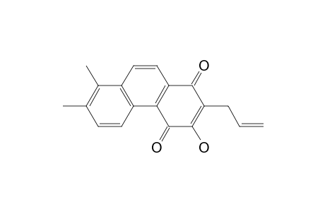 1,4-Phenanthrenedione, 3-hydroxy-7,8-dimethyl-2-(2-propenyl)-