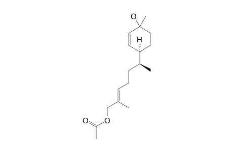 (3-XI,6S,7R)-12-ACETOXY-BISABOLA-1,10E-DIEN-3-OL