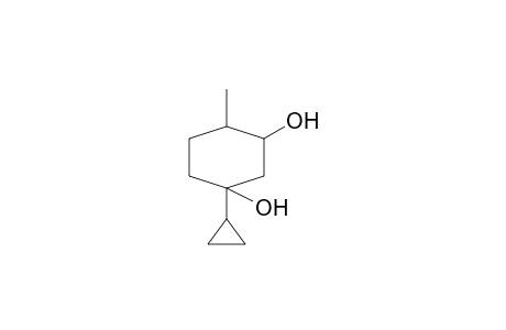 1,3-CYCLOHEXANEDIOL, 1-CYCLOPROPYL-4-METHYL-