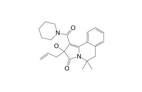 2-ALLYL-2-OXY-3-OXO-5,5-DIMETHYL-1-PYRROLYLCARBONYL-2,3,5,6-TETRAHYDROPYRROLO-[2.1-A]-ISOQUINOLINE