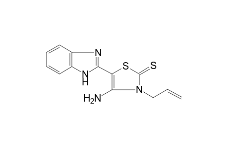 3-allyl-4-amino-5-(1H-benzimidazol-2-yl)-1,3-thiazole-2(3H)-thione