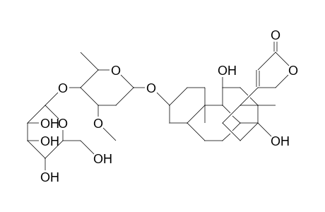 D-Glucosyl-L-diginosyl-sarmentogenin