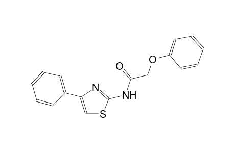 2-Phenoxy-N-(4-phenyl-1,3-thiazol-2-yl)acetamide