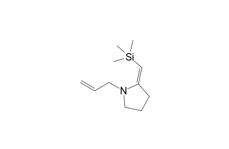 2-[(Trimethylsilyl)methylidene]-1-(3-propenyl)pyrrolidine