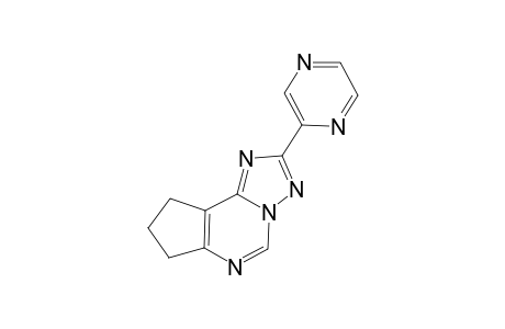 7H-Cyclopenta[e][1,2,4]triazolo[1,5-c]pyrimidine, 8,9-dihydro-2-(2-pyrazinyl)-