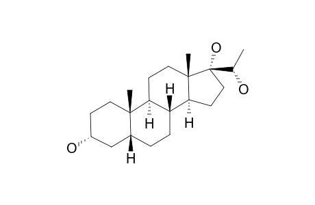 5beta-Pregnane-3a,17a,20a-triol