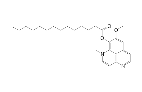 9-O-(Myristyl)-iso-Aaptamine