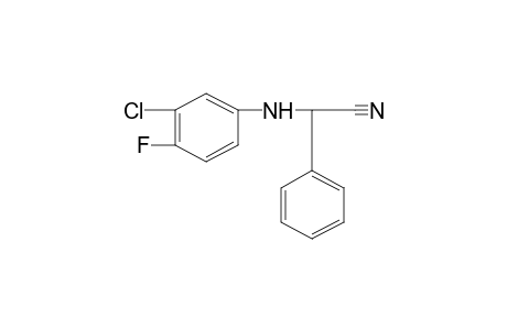 2-(3-chloro-4-fluoroanilino)-2-phenylacetonitrile