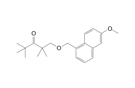 1-(7-Methoxynaphthalen-4-yl)methoxy-2,2,4,4-tetramethylpentan-3-one